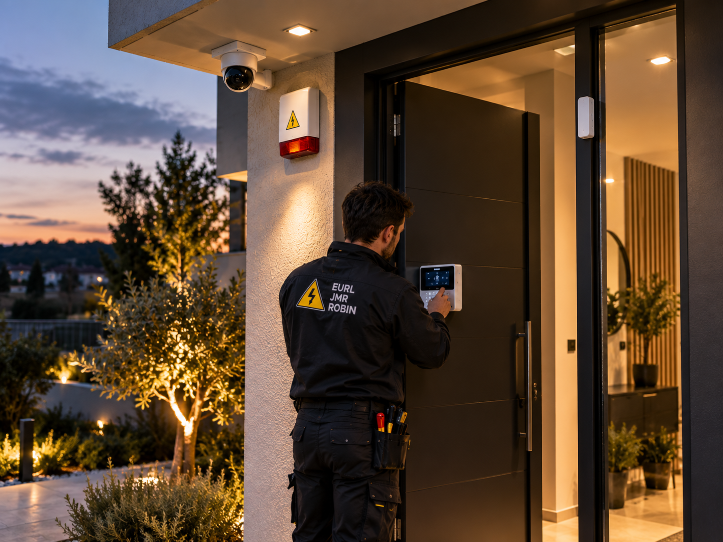 Système d'alarme et de vidéosurveillance connecté