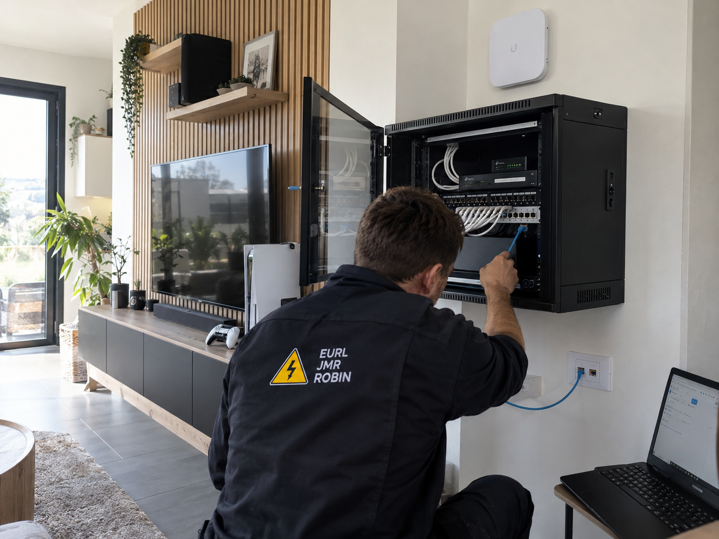 Câblage réseau et optimisation Wi-Fi pour la maison